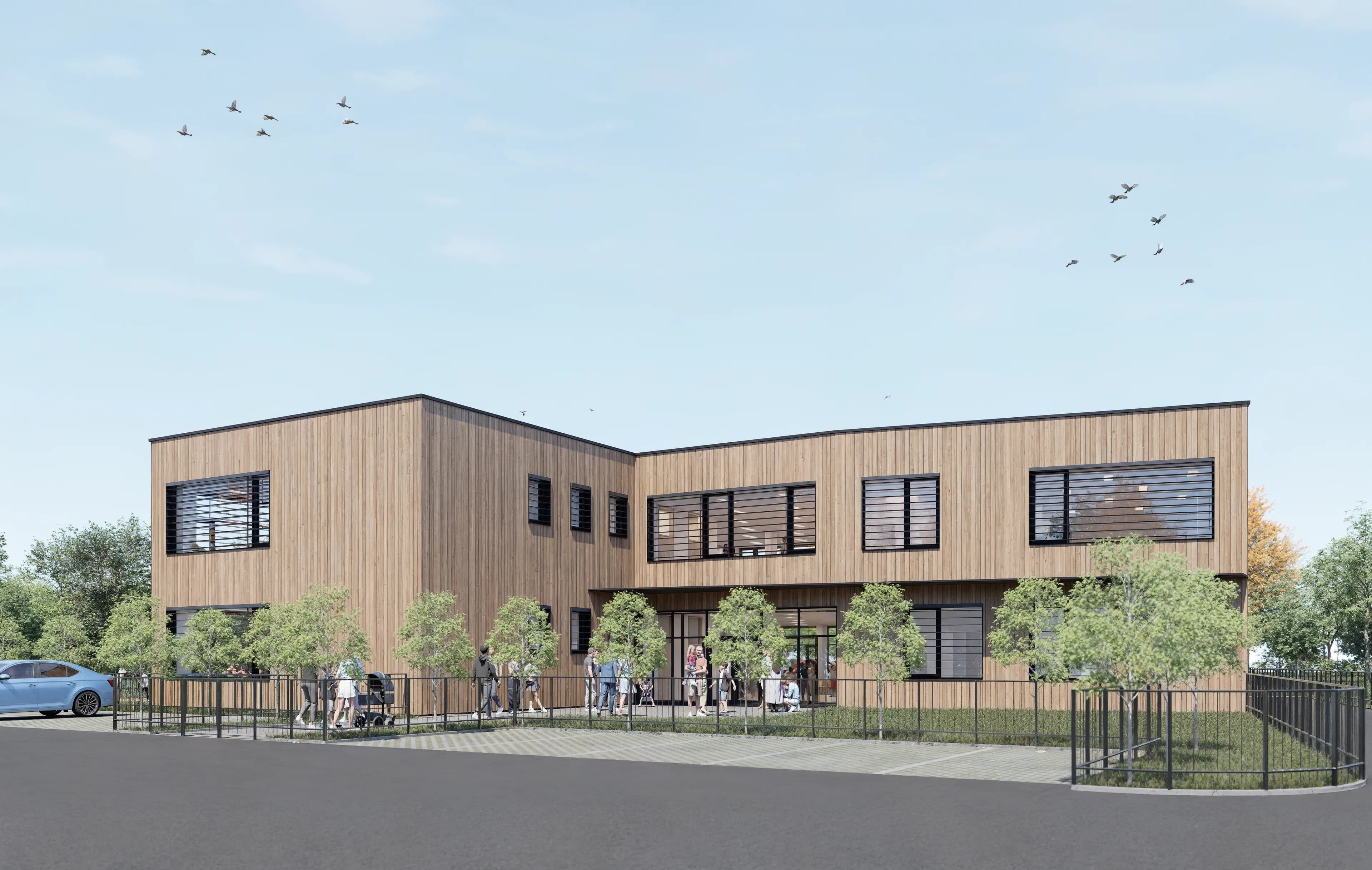 Hlavní vstup do objektu